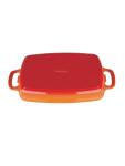 Plat à four - 2,8 Litre - Orange - H 5,5 x 39 x 23,5 CM - Fonte - Vogue - GH322 GH322 €39.65 Plats à four