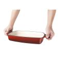 Plat à four - 2,8 Litre - Rouge - H 5,5 x 39 x 23,5 CM - Fonte - Vogue - GH320 GH320 €39.65 Plats à four