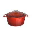 Cocotte - Rouge - Ø 23,5 x H 12,5 CM - Fonte - Vogue - GH305 GH305 €52.50 Gosse
