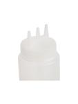 Knijpfles - 3 spuitmonden - 68 CL - Zwart - Ø 66 x H 24.4 CM - Kunststof - Vogue - CW725 CW725 €2.29 Knijpflacons