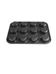 Moule à pâtisserie - 12 muffins - H 3 x 35 x 27 CM - Acier carbone - Vogue - GD011 GD011 €16.69 Moules à pâtisserie
