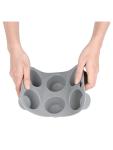 Moule à pâtisserie - Muffins - H 3,7 x 16,1 x 24,1 CM - Silicone - Vogue - DA520 DA520 €4.69 Moules à pâtisserie