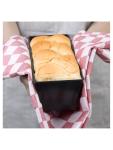 Broodvorm - Rood - H 7.8 x 25 x 10 CM - Koolstofstaal - Vogue - GD003 GD003 €13.19 Bakvormen