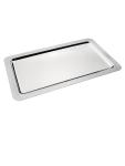 Serveerschaal - 1/1 GN - Zilver - H 1 x 32.5 x 53 CM - RVS - Olympia - CN599 CN599 €22.59 Schalen