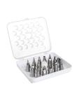 Ensemble de buses - 26 pièces - 20 x 10 CM - acier inoxydable - Vogue - CP107 CP107 €25.49 Poche à douille