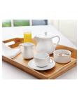 Plateau - H 7,6 x 58,4 x 38,1 CM - Bambou - Olympia - GF204 GF204 €27.61 Plateaux de buffet