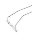 Porte-verre - Chrome - H 6,8 x 40,5 x 10,5 CM - Olympia - CE307 CE307 €4.39 Support de suspension en verre