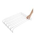 Porte-verres - 5 emplacements - H 6,5 x 61 x 43,5 CM - Chromé - Olympia - GH057 GH057 €20.92 Support de suspension en verre