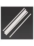 Pailles - 250 pièces - Blanc - Ø 0,6 x 21 CM - Papier - Fiesta Green - DE925 DE925 €4.29 Pailles jetables