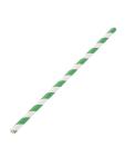 Pailles - 250 pièces - Vert/Blanc - Ø 0,6 x 21 CM - Papier - Fiesta Green - DE928 DE928 €5.69 Pailles jetables