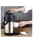 Carafe à pompe - 2,5 Litre - Ø 15 x H 33,2 CM - Inox/Polypropylène - Olympia - DL165 DL165 €34.70 Pichet isotherme