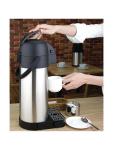 Carafe à pompe - 4 Litres - Ø 15 x H 43,8 CM - Inox/Polypropylène - Olympia - DL166 DL166 €45.68 Pichet isotherme