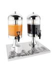 Distributeur de boissons - Double - 14 Litres - H 57,8 x 56,4 x 37 CM - Plastique/Inox - Olympia - J184 J184 €446.99 Distributeurs de boissons réfrigérées