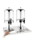 Distributeur de boissons - Double - 14 Litres - H 57,8 x 56,4 x 37 CM - Plastique/Inox - Olympia - J184 J184 €446.99 Distributeurs de boissons réfrigérées