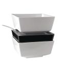 Bol - 1,5 Litre - Noir - H 9,5 x 19 x 19 CM - Mélamine - APS - GF097 GF097 €18.99 Bols