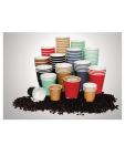 Gobelets à café jetables - 23 CL - 1000 pièces - Marron - Ø 8,3 x H 9 CM - Carton - Fiesta - GF030 GF030 €43.46 Gobelets/verres jetables