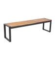 Bancs - 2 pièces - H 45 x 160 x 38 CM - Bois d'acacia/Acier - Bolero - DS158 DS158 €425.99 Bancs de salle à manger