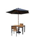 Table - H 74 x 120 x 80 CM - Bois d'Acacia/Acier - Bolero - DS153 DS153 €247.99 Tables de restauration