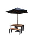 Table - H 74 x 120 x 80 CM - Bois d'Acacia/Acier - Bolero - DS153 DS153 €247.99 Tables de restauration
