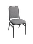Chaise empilable - 4 pièces - Gris - H 89,5 x 45 x 54 CM - Acier - Bolero - DA602 DA602 €291.99 Chaises en tissu