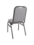 Chaise empilable - 4 pièces - Gris - H 89,5 x 45 x 54 CM - Acier - Bolero - DA602 DA602 €291.99 Chaises en tissu