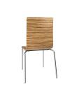 Chaise de restauration - 4 pièces - H 85,5 x 50,5 x 52 CM - Bois/Acier - Bolero - GR344 GR344 €218.20 Chaises en bois