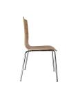 Chaise de restauration - 4 pièces - H 85,5 x 50,5 x 52 CM - Bois/Acier - Bolero - GR344 GR344 €218.20 Chaises en bois