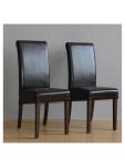 Chaise de restauration - 2 pièces - H 101.5 x 41 x 51 CM - Simili cuir/Bouleau - Bolero - GF956 GF956 €350.99 Chaises en tissu