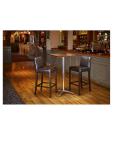 Barkruk - Hoog - Bruin - H 103 x 44 x 54 CM - Pu Leer/Berkhout  - Bolero - GG652 GG652 €172.00 Horeca barkrukken