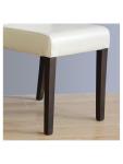 Chaise de restauration - 2 pièces - Crème - H 94 x 40.5 x 50 CM - Simili Cuir/Bouleau - Bolero - GH444 GH444 €254.99 Sièges en cuir