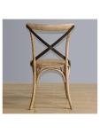 Chaise de restauration - 2 pièces - Naturel - H 88 x 46 x 54 CM - Bois/Métal - Bolero - GG656 GG656 €231.00 Chaises en bois