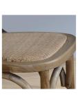 Chaise de restauration - 2 pièces - Naturel - H 88 x 46 x 54 CM - Bois/Métal - Bolero - GG656 GG656 €231.00 Chaises en bois