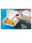 Fourchette à frites - Biodégradable - 1000 pièces - 9,5 CM - Bois de bouleau - Fiesta Green - CD901 CD901 €6.79 Couverts spéciaux