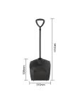 Balai et clignotant - Noir - H 95 x 30 x 34,5 CM - Plastique - Jantex - CK851 CK851 €34.56 Pelle et brosse
