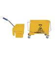 Seau - 20 Litres - Jaune - H 48 x 28 x 35 CM - Jantex - F951 F951 €41.32 Fourgon de nettoyage