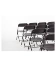 Chaise pliante - 10 pièces - Noir - H 80 x 44 x 48 CM - Acier/Polypropylène - Bolero - GD386 GD386 €228.99 Chaises en plastique