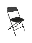 Chaise pliante - 10 pièces - Noir - H 80 x 44 x 48 CM - Acier/Polypropylène - Bolero - GD386 GD386 €228.99 Chaises en plastique