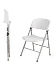 Chaise pliante - 2 pièces - Blanc - H 81 x 49 x 50 CM - Acier/Polypropylène - Bolero - CE692 CE692 €155.99 Chaises en plastique