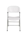 Chaise pliante - 2 pièces - Blanc - H 81 x 49 x 50 CM - Acier/Polypropylène - Bolero - CE692 CE692 €155.99 Chaises en plastique