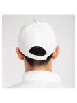 Casquette de baseball - Unisexe - Taille unique - Blanc - Polyester/Coton - Vêtement des chefs blancs - A220 A220 €6.49 Toques de chef