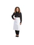 Tablier de Chef - Unisexe - Coupe Regular - Blanc - 91,5 x 76,2 CM - Polyester/Coton - Vêtement de Chef Blanc - A501 A501 €7.29 Tabliers et tabliers à bavette