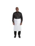 Tablier de Chef - Unisexe - Coupe Regular - Blanc - 91,5 x 76,2 CM - Polyester/Coton - Vêtement de Chef Blanc - A501 A501 €7.29 Tabliers et tabliers à bavette