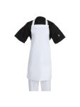 Tablier Halter - Unisexe - Blanc - 71,1 x 96,5 CM - Polyester/Coton - Vêtements de Chefs Blancs - A521 A521 €7.29 Tabliers et tabliers à bavette