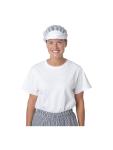 Chapeau avec filet à cheveux - Unisexe - Taille unique - Blanc - Nylon - Vêtements de Chefs Blancs - B226 B226 €4.19 Toques de chef