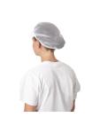 Chapeau avec filet à cheveux - Unisexe - Taille unique - Blanc - Nylon - Vêtements de Chefs Blancs - B226 B226 €4.19 Toques de chef