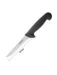 Couteau à désosser - Noir - H 2,4 x 3,5 x 26,5 CM - Inox - Hygiplas - C267 C267 €7.99 Couteaux