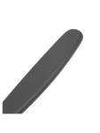 Couteau d'office - Noir - H 1,5 x 1,8 x 18 CM - Inox - Hygiplas - C268 C268 €2.89 Couteaux