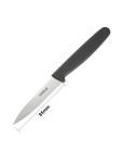 Couteau d'office - Noir - H 1,5 x 1,8 x 18 CM - Inox - Hygiplas - C268 C268 €2.89 Couteaux