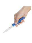 Couteau d'Office - Bleu - H 1,5 x 1,8 x 18 CM - Acier Inoxydable - Hygiplas - C544 C544 €2.59 Couteaux