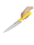 Couteau de Chef - Jaune - H 4,8 x 3,5 x 34,5 CM - Inox - Hygiplas - C803 C803 €6.99 Couteaux